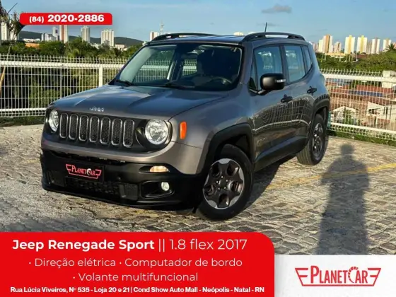 JEEP RENEGADE 1.8 16V FLEX SPORT 4P AUTOMÁTICO