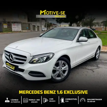 MERCEDES-BENZ C 180 1.6 CGI EXCLUSIVE 16V TURBO GASOLINA 4P AUTOMÁTICO