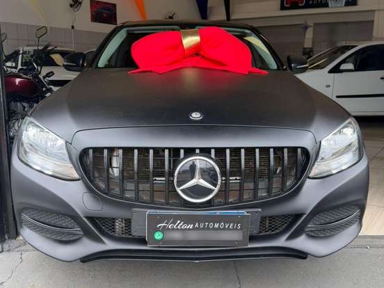 MERCEDES-BENZ-C 180-1.6 CGI AVANTGARDE 16V TURBO GASOLINA 4P AUTOMÁTICO MERCEDES-BENZ-C 180-2015