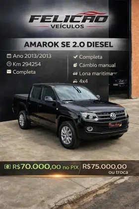 VOLKSWAGEN AMAROK 2.0 4X4 CD 16V TURBO INTERCOOLER DIESEL 4P MANUAL