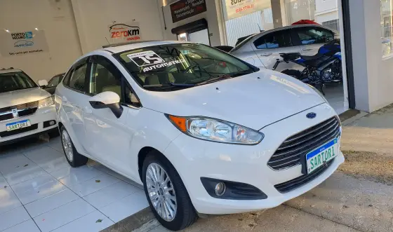 FORD FIESTA 1.6 TITANIUM PLUS SEDAN 16V FLEX 4P POWERSHIFT FORD FIESTA 1.6 TITANIUM PLUS SEDAN 16V FLEX 4P POWERSHIFT