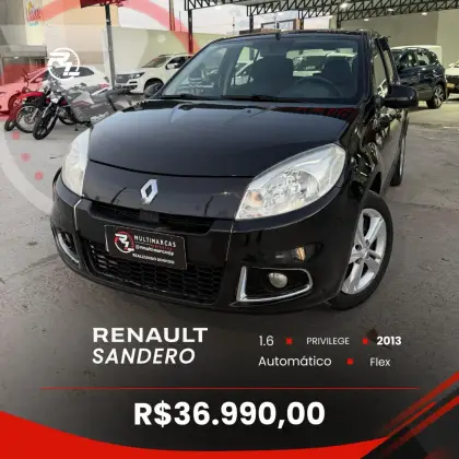 RENAULT SANDERO 1.6 PRIVILÉGE 16V FLEX 4P AUTOMÁTICO