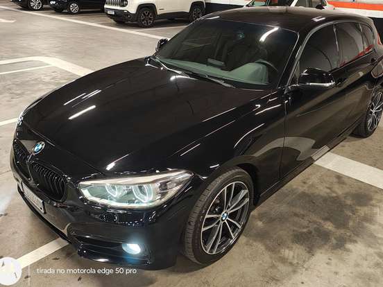 BMW-120i-2.0 16V GASOLINA SPORT 4P AUTOMÁTICO BMW-120i-2019