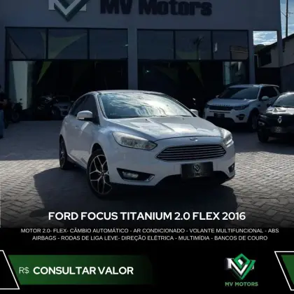 FORD FOCUS 2.0 TITANIUM PLUS FASTBACK 16V FLEX 4P POWERSHIFT