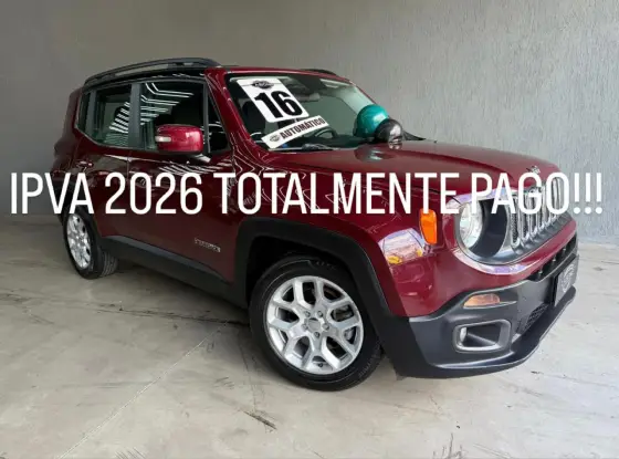 JEEP RENEGADE 1.8 16V FLEX LONGITUDE 4P AUTOMÁTICO