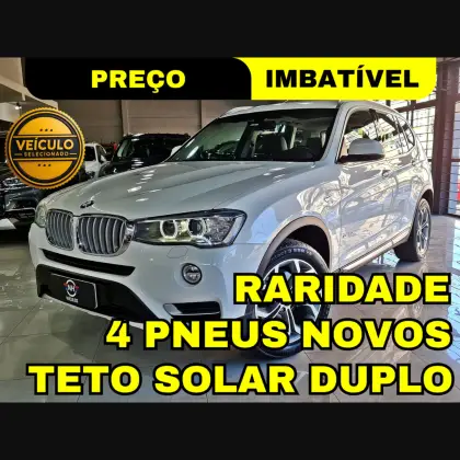 BMW X3 2.0 20I X LINE 4X4 16V GASOLINA 4P AUTOMÁTICO