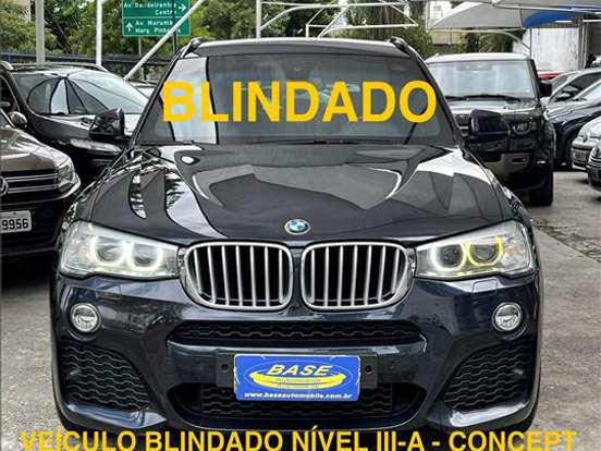 BMW-X3-3.0 35I M SPORT 4X4 24V GASOLINA 4P AUTOMÁTICO BMW-X3-2016