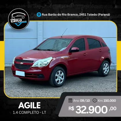 CHEVROLET AGILE 1.4 MPFI LT 8V FLEX 4P MANUAL