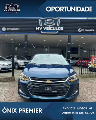 CHEVROLET ONIX 1.0 TURBO FLEX PREMIER AUTOMÁTICO CHEVROLET ONIX 1.0 TURBO FLEX PREMIER AUTOMÁTICO