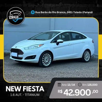 FORD FIESTA 1.6 TITANIUM SEDAN 16V FLEX 4P POWERSHIFT