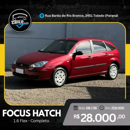 FORD FOCUS 1.6 GL 8V FLEX 4P MANUAL