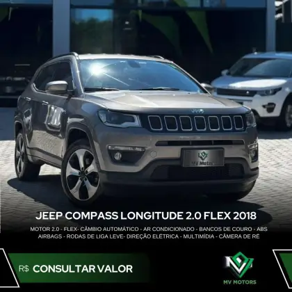 JEEP COMPASS 2.0 16V FLEX LONGITUDE AUTOMÁTICO