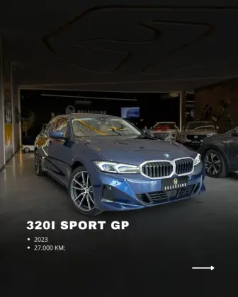 BMW 320i 2.0 16V TURBO FLEX SPORT GP AUTOMÁTICO