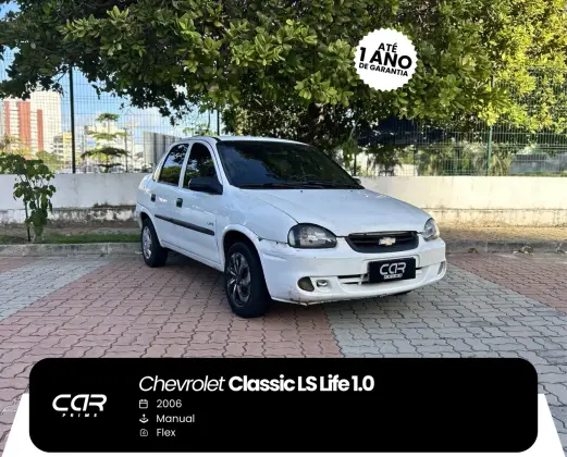 CHEVROLET CLASSIC 1.0 MPFI LIFE 8V FLEX 4P MANUAL