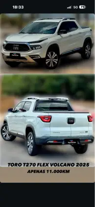 FIAT TORO 1.3 TURBO 270 FLEX VOLCANO AT6