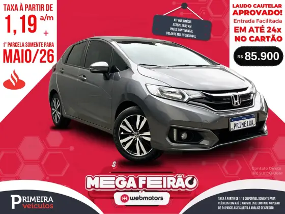 HONDA FIT 1.5 EX 16V FLEX 4P AUTOMÁTICO