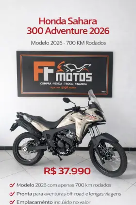 HONDA XRE 300 SAHARA ADVENTURE 