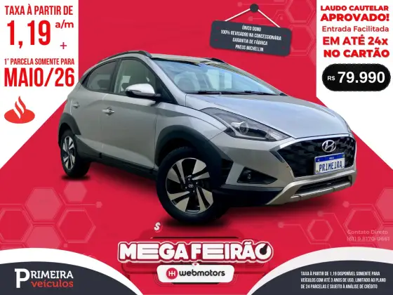 HYUNDAI HB20 1.6 16V FLEX VISION AUTOMÁTICO