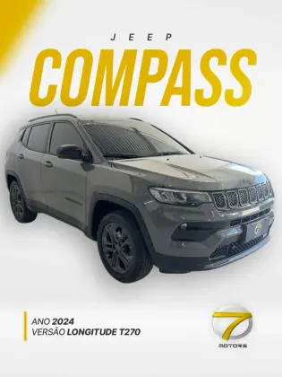 JEEP COMPASS 1.3 T270 TURBO FLEX LONGITUDE AT6