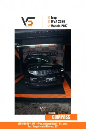 JEEP COMPASS 2.0 16V FLEX LONGITUDE AUTOMÁTICO JEEP COMPASS 2.0 16V FLEX LONGITUDE AUTOMÁTICO