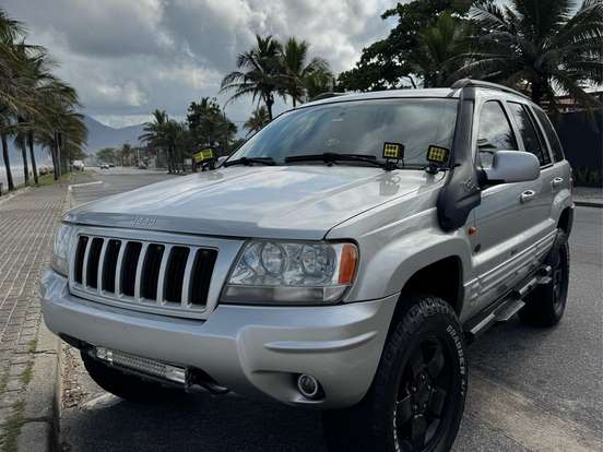 JEEP-GRAND CHEROKEE-4.7 LIMITED 4X4 V8 16V GASOLINA 4P AUTOMÁTICO JEEP-GRAND CHEROKEE-2004