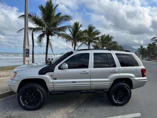 JEEP-GRAND CHEROKEE-4.7 LIMITED 4X4 V8 16V GASOLINA 4P AUTOMÁTICO JEEP-GRAND CHEROKEE-2004
