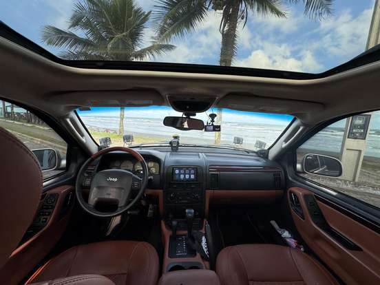 JEEP-GRAND CHEROKEE-4.7 LIMITED 4X4 V8 16V GASOLINA 4P AUTOMÁTICO JEEP-GRAND CHEROKEE-2004