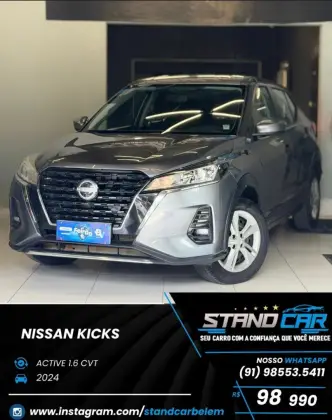 NISSAN KICKS 1.6 16V FLEXSTART ACTIVE XTRONIC
