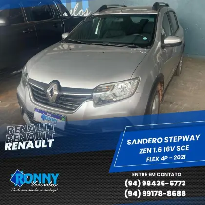 RENAULT SANDERO 1.6 16V SCE FLEX ZEN MANUAL
