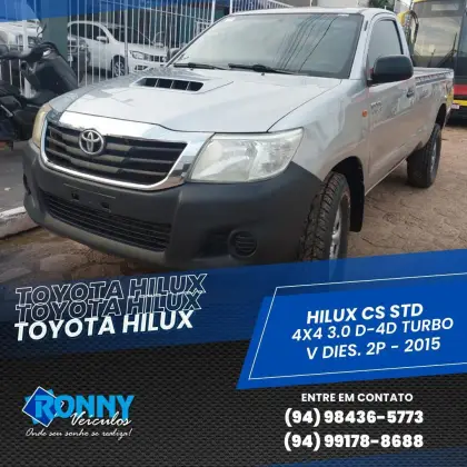 TOYOTA HILUX 3.0 STD 4X4 CD 16V TURBO INTERCOOLER DIESEL 4P MANUAL