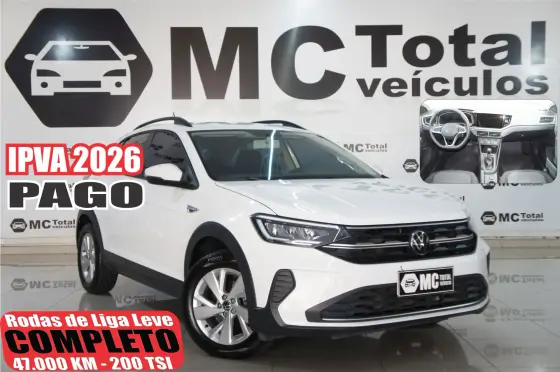 VOLKSWAGEN NIVUS 1.0 200 TSI TOTAL FLEX COMFORTLINE AUTOMÁTICO