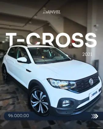 VOLKSWAGEN T-CROSS 1.0 200 TSI TOTAL FLEX AUTOMÁTICO