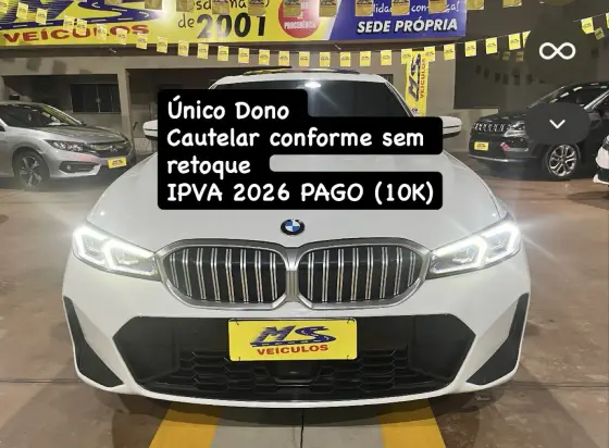 BMW 320i 2.0 16V TURBO FLEX M SPORT AUTOMÁTICO