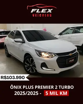 CHEVROLET ONIX 1.0 TURBO FLEX PLUS PREMIER AUTOMÁTICO
