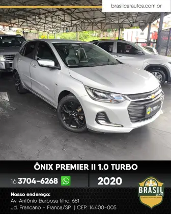 CHEVROLET ONIX 1.0 TURBO FLEX PREMIER AUTOMÁTICO
