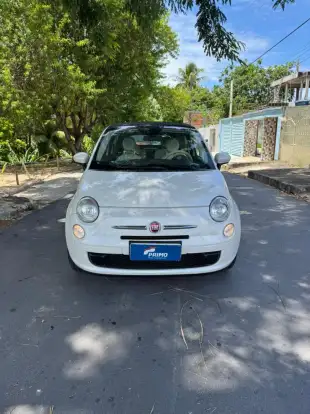 FIAT-500-1.4 CABRIO 16V FLEX 2P AUTOMÁTICO FIAT-500-2014