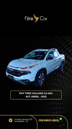 FIAT TORO 2.0 16V TURBO DIESEL VOLCANO 4WD AT9