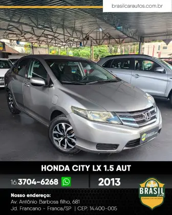 HONDA CITY 1.5 LX 16V FLEX 4P AUTOMÁTICO HONDA CITY 1.5 LX 16V FLEX 4P AUTOMÁTICO