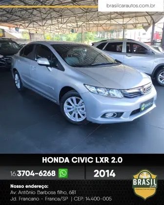 HONDA CIVIC 2.0 LXR 16V FLEX 4P AUTOMÁTICO