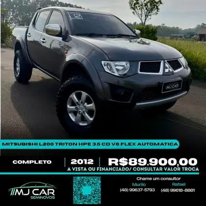 MITSUBISHI L200 TRITON 3.5 HPE 4X4 CD V6 24V FLEX 4P AUTOMÁTICO