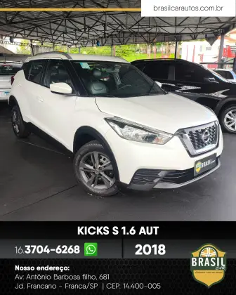 NISSAN KICKS 1.6 16V FLEXSTART S 4P XTRONIC NISSAN KICKS 1.6 16V FLEXSTART S 4P XTRONIC