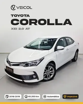 TOYOTA COROLLA 2.0 XEI 16V FLEX 4P AUTOMÁTICO TOYOTA COROLLA 2.0 XEI 16V FLEX 4P AUTOMÁTICO