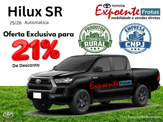 TOYOTA HILUX 2.8 D-4D TURBO DIESEL CD SR 4X4 AUTOMÁTICO
