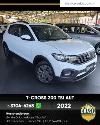 VOLKSWAGEN T-CROSS 1.0 200 TSI TOTAL FLEX SENSE AUTOMÁTICO VOLKSWAGEN T-CROSS 1.0 200 TSI TOTAL FLEX SENSE AUTOMÁTICO