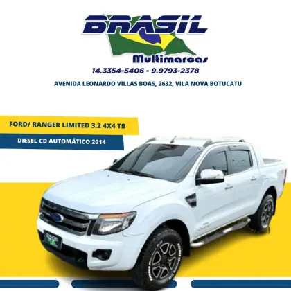 FORD RANGER 3.2 LIMITED PLUS 4X4 CD 20V DIESEL 4P AUTOMÁTICO