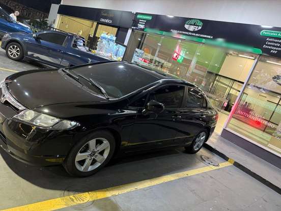 HONDA-CIVIC-1.8 LXS 16V GASOLINA 4P AUTOMÁTICO HONDA-CIVIC-2008