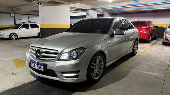 MERCEDES-BENZ C 180 1.6 CGI SPORT 16V TURBO GASOLINA 4P AUTOMÁTICO