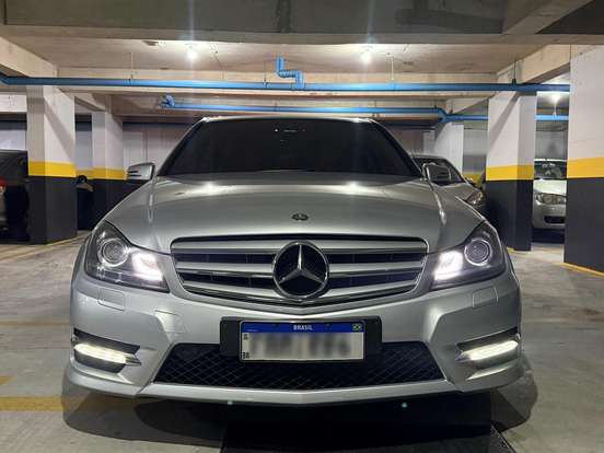 MERCEDES-BENZ-C 180-1.6 CGI SPORT 16V TURBO GASOLINA 4P AUTOMÁTICO MERCEDES-BENZ-C 180-2013