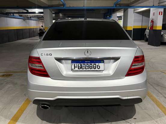 MERCEDES-BENZ-C 180-1.6 CGI SPORT 16V TURBO GASOLINA 4P AUTOMÁTICO MERCEDES-BENZ-C 180-2013