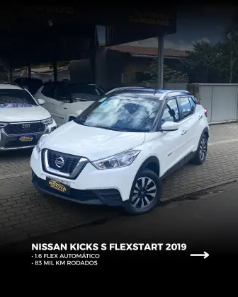 NISSAN KICKS 1.6 16V FLEXSTART S DIRECT 4P XTRONIC